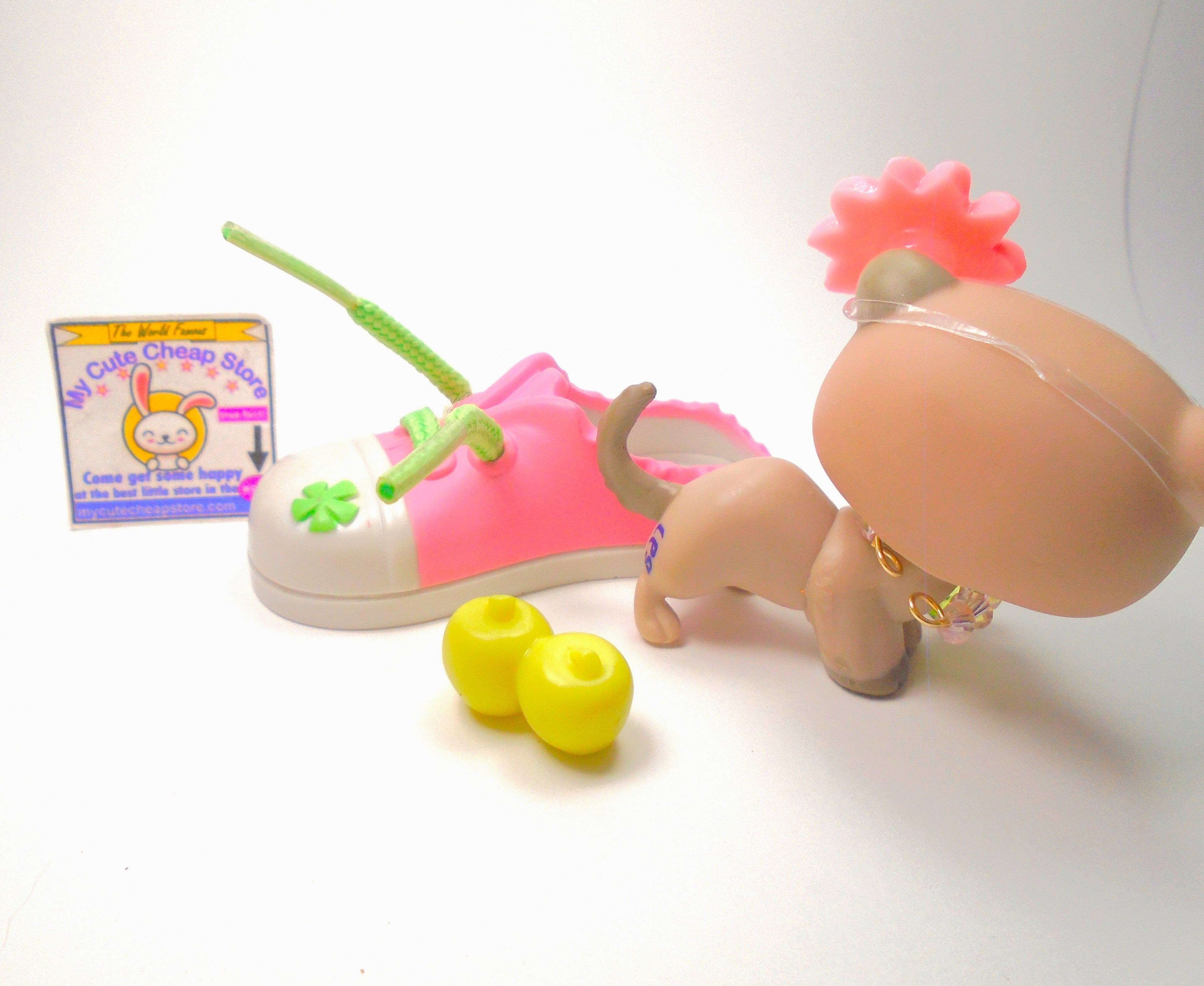 Littlest Pet Shop baby Boxer #760 with accessories