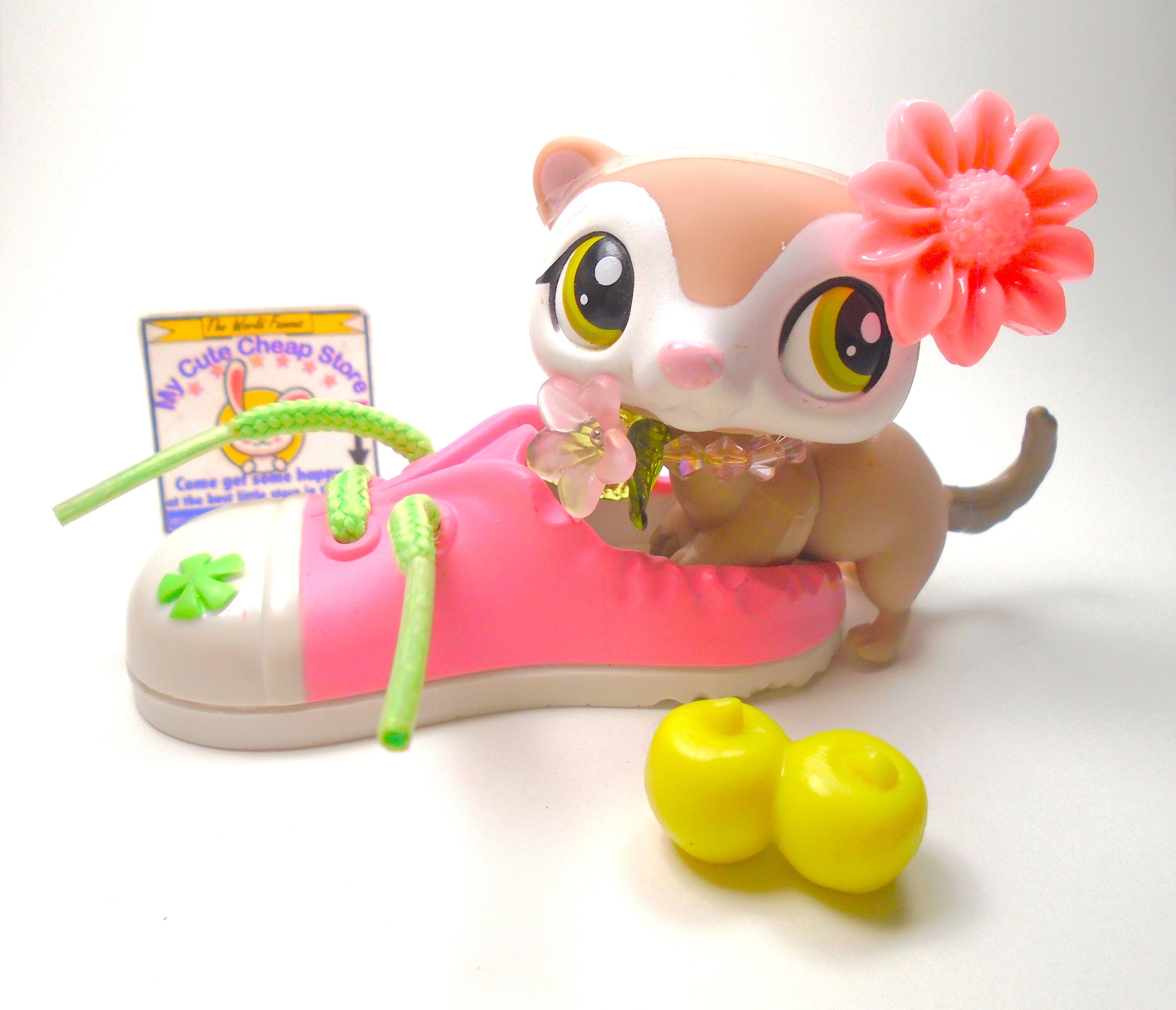 Littlest Pet Shop baby Boxer #760 with accessories