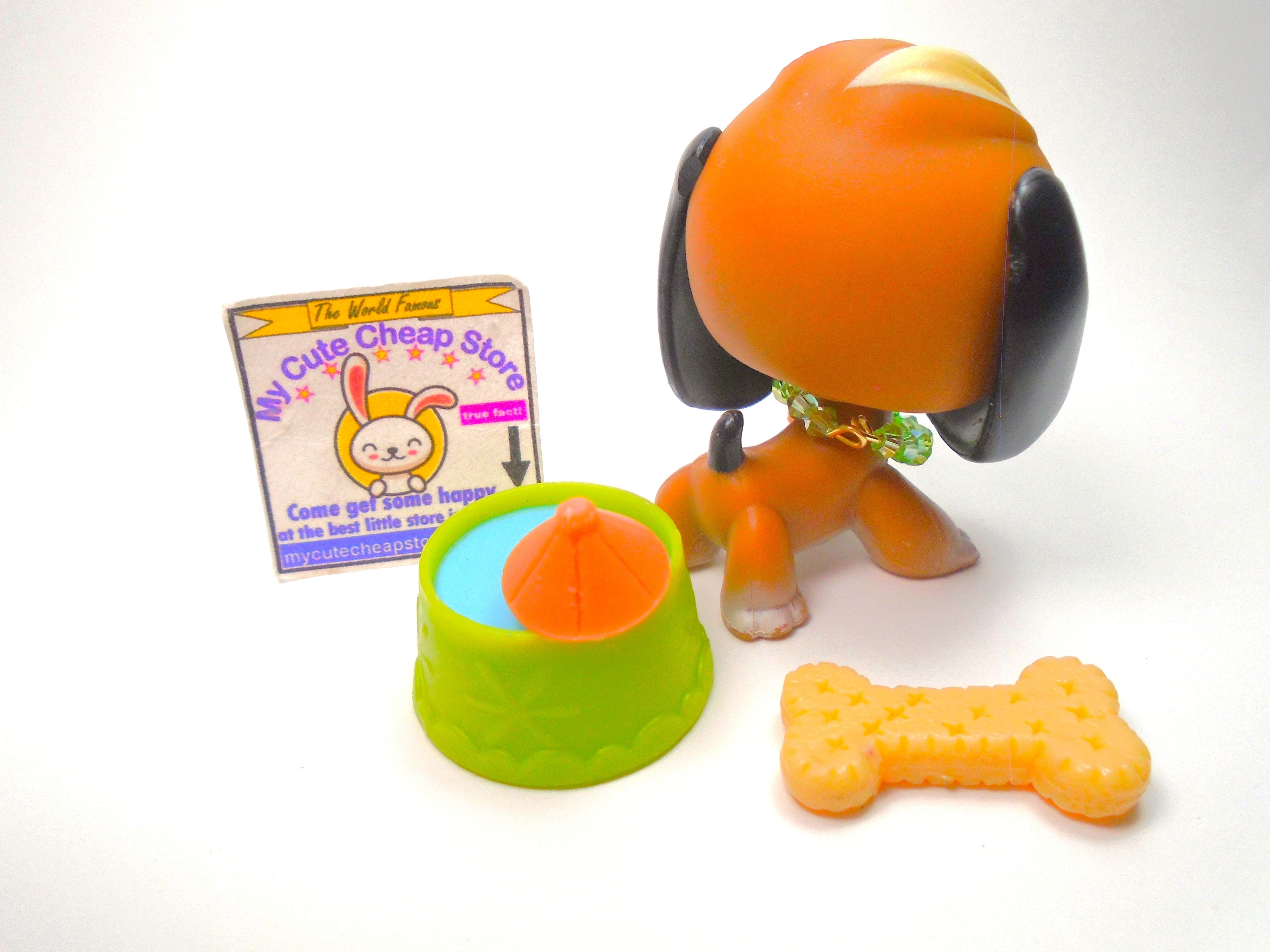 Littlest Pet Shop baby Boxer #760 with accessories